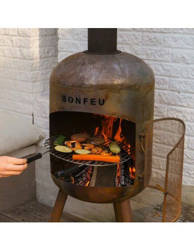 Bonfeu Bonbono rust garden fireplace... Bonfeu Bonbono rust garden fireplace...