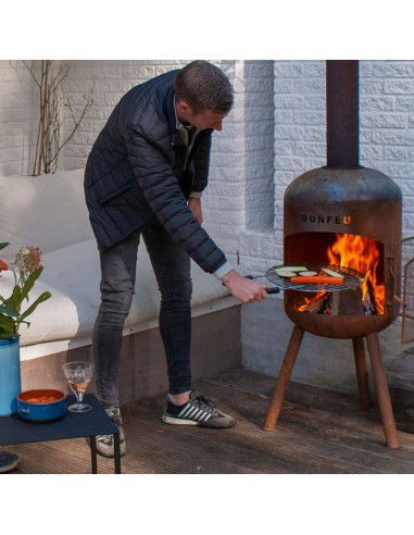 Bonfeu Bonbono rust garden fireplace... Bonfeu Bonbono rust garden fireplace...
