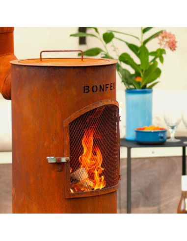 Bongiano SP rusty garden fireplace 3001R Bongiano SP rusty garden fireplace 3001R