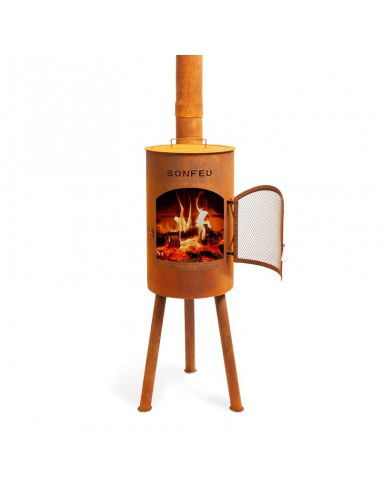 Bongiano SP rusty garden fireplace 3001R Bongiano SP rusty garden fireplace 3001R
