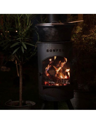 Bongiano SP rusty garden fireplace 3001R Bongiano SP rusty garden fireplace 3001R