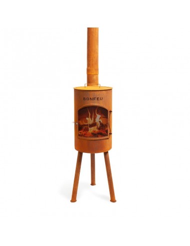 Bongiano SP rusty garden fireplace 3001R Bongiano SP rusty garden fireplace 3001R