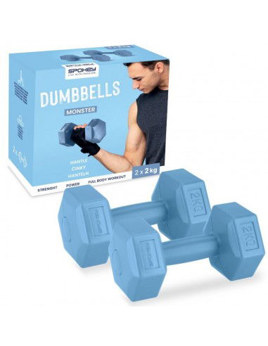 Spokey Monster dumbbells 2x 2 kg... Spokey Monster dumbbells 2x 2 kg...