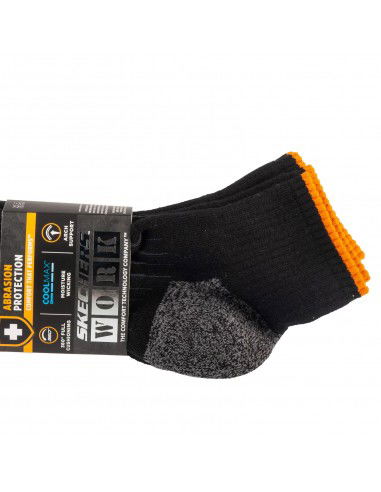 Skechers 3pk Mens Work Qtr Socks... Skechers 3pk Mens Work Qtr Socks...