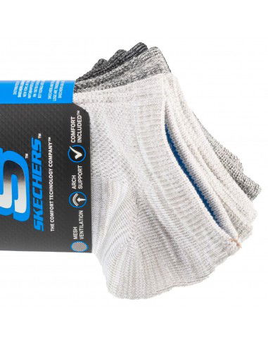 Skechers 6pk Boys No Terry Socks... Skechers 6pk Boys No Terry Socks...