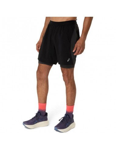 Asics Road 2N1 7IN Shorts M 2011D246001 Asics Road 2N1 7IN Shorts M 2011D246001