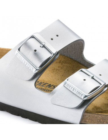Women's Birkenstock Silver Arizona... Women's Birkenstock Silver Arizona...