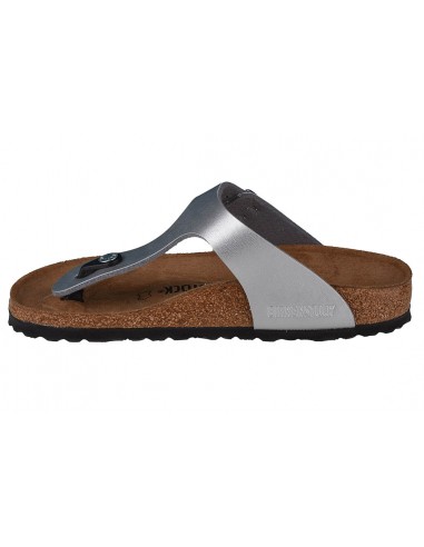 Silver Birkenstock Gizeh BirkoFlor... Silver Birkenstock Gizeh BirkoFlor...