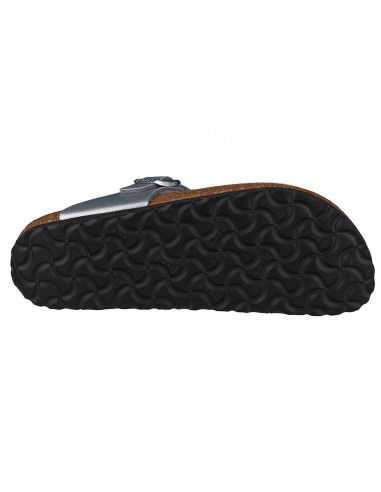Silver Birkenstock Gizeh BirkoFlor... Silver Birkenstock Gizeh BirkoFlor...