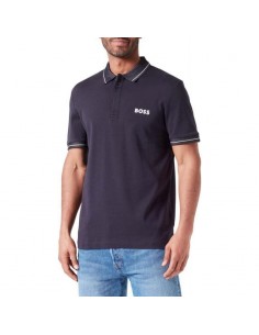 Polo Shirt Boss Paule 1 BLU...
