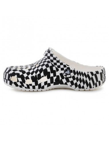 Crocs Classic warped checker clog... Crocs Classic warped checker clog...