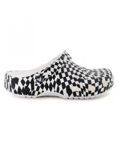 Crocs Classic warped checker clog... Crocs Classic warped checker clog...