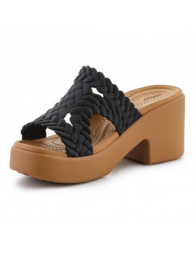 Crocs Brooklyn Woven Slide Heel W... Crocs Brooklyn Woven Slide Heel W...