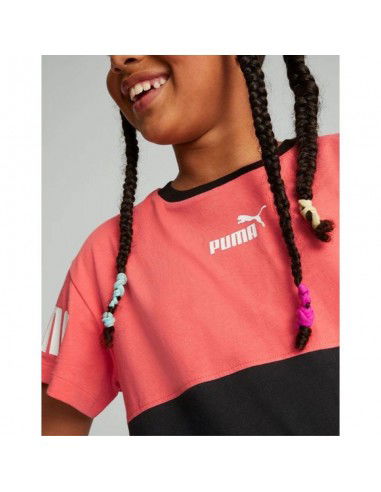 Puma Power Colorblock Jr Tshirt... Puma Power Colorblock Jr Tshirt...