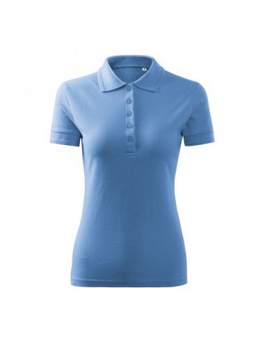 Women's Pique Polo Free Polo Shirt Blue Women's Pique Polo Free Polo Shirt Blue