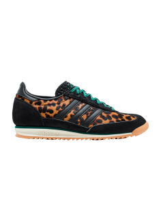 adidas SL 72 OG Leopard Print Collegiate Green Women's JI0187 MBS