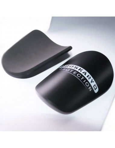 Proskary Mini black football shin guards Proskary Mini black football shin guards