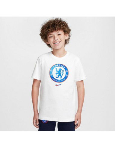Nike Chelsea FC Crest Tee Jr HM9485100 Nike Chelsea FC Crest Tee Jr HM9485100
