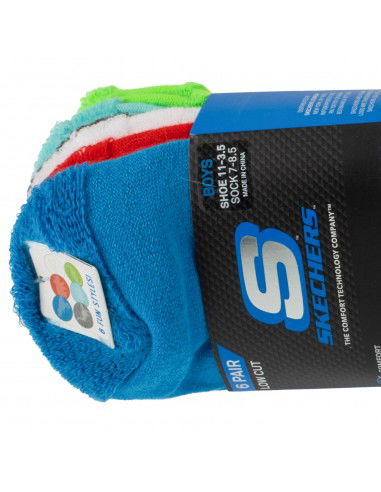 Skechers 6pk Boys Dino Terry Socks... Skechers 6pk Boys Dino Terry Socks...