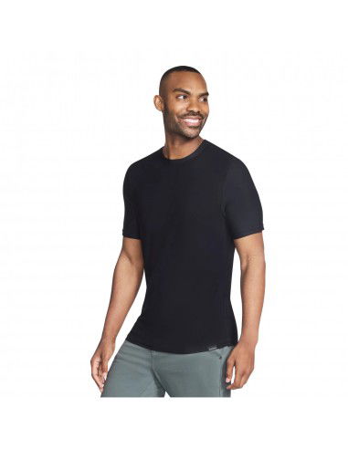 Skechers Go Dri AllDay Tee TS107BBLK Skechers Go Dri AllDay Tee TS107BBLK