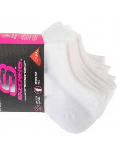 Skechers 6pk Girls Cotton Ns Socks... Skechers 6pk Girls Cotton Ns Socks...