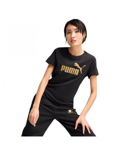 Puma Ess Metallic No 1 Logo Tshirt W... Puma Ess Metallic No 1 Logo Tshirt W...