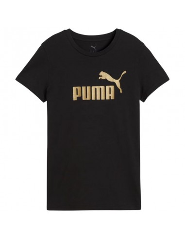 Puma Ess Metallic No 1 Logo Tshirt W... Puma Ess Metallic No 1 Logo Tshirt W...