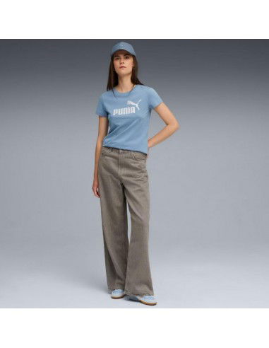 Puma Ess Metallic No 1 Logo Tshirt W... Puma Ess Metallic No 1 Logo Tshirt W...