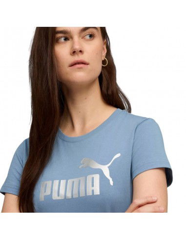 Puma Ess Metallic No 1 Logo Tshirt W... Puma Ess Metallic No 1 Logo Tshirt W...