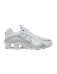 Nike Shox R4 White Bright Crimson Metallic Silver HQ1988101 MBS 2