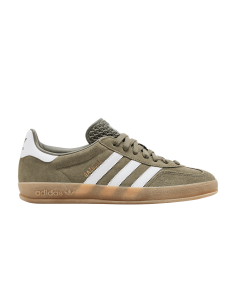 adidas Gazelle Indoor Olive Strata Cloud White Gum JQ0174 MBS 2