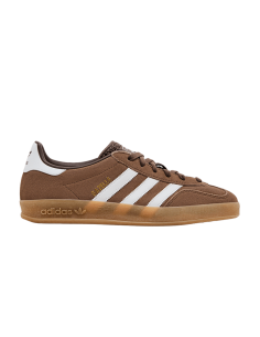 adidas Gazelle Indoor Earth Strata White Gold Metallic JQ0175 MBS