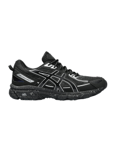 ASICS GelVenture 6 Black Pure Silver GS 1204A122003 MBS