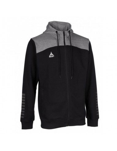 Select Oxford Zip Hoodie BlackGrey Select Oxford Zip Hoodie BlackGrey