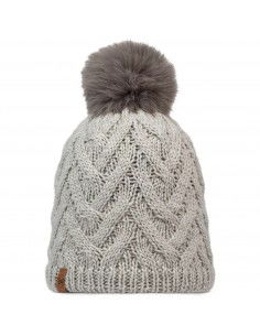Buff Knitted Fleece Caryn...