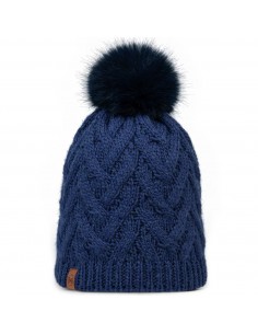 Buff Knitted Fleece Caryn...