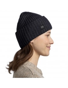 Buff Knitted Erviny Beanie... 2