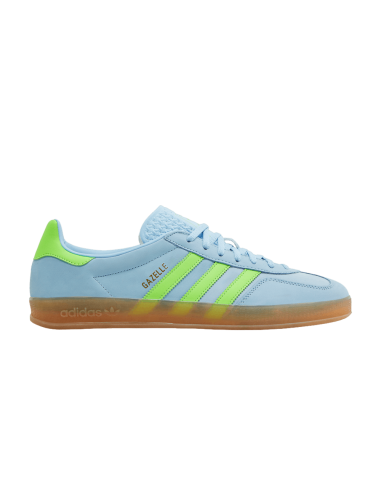 adidas Gazelle Indoor Clear Sky Solar Green Women's JI1372 MBS adidas Gazelle Indoor Clear Sky Solar Green Women's JI1372 MBS