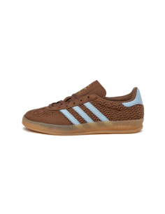 adidas Gazelle Indoor Preloved Brown Clear Sky Gum Women's JS1417 MBS 2