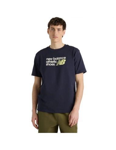 New Balance Athletics Premium Relaxed Chest Logo TShirt MT51900DNT