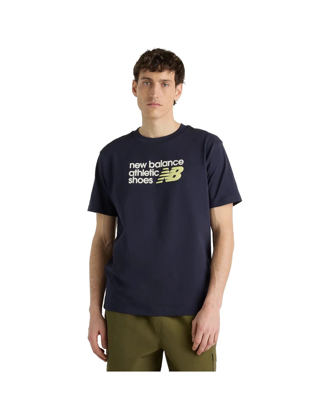 New Balance Athletics Premium Relaxed Chest Logo TShirt MT51900DNT