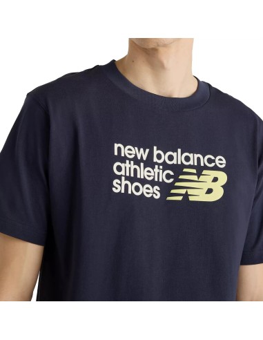 New Balance Athletics Premium Relaxed Chest Logo TShirt MT51900DNT
