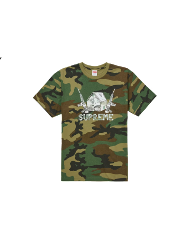 Supreme Origami Tee Woodland Camo SS26ORIGAMITEECAMO MBS
