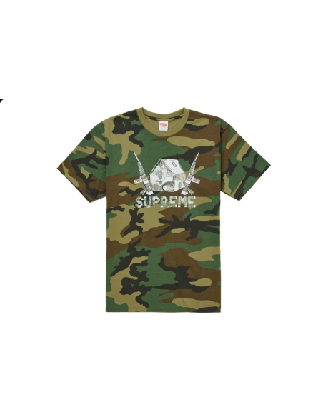 Supreme Origami Tee Woodland Camo SS26ORIGAMITEECAMO MBS