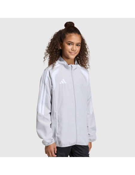 adidas Tiro 26 League Presentation light gray kids' sweatshirt JZ9053