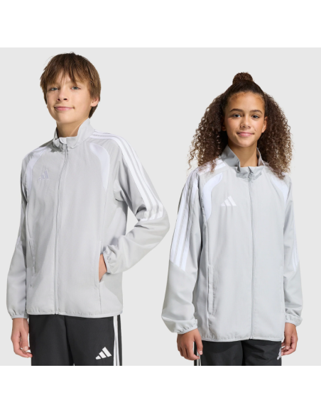 adidas Tiro 26 League Presentation light gray kids' sweatshirt JZ9053