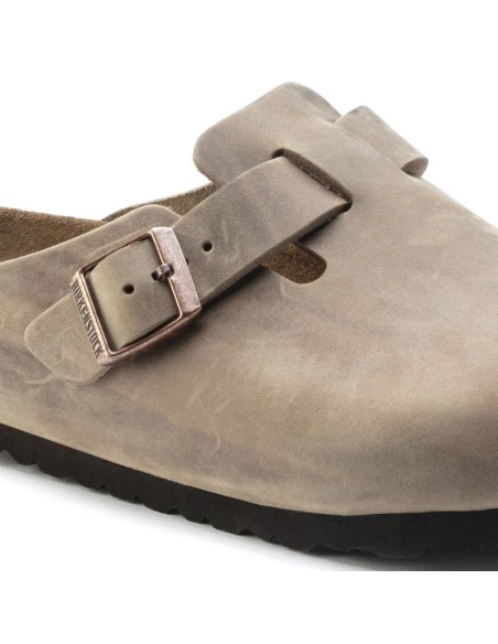 Birkenstock Women's BOSTON BS 1019484 TABACCO BROWN Clogs Narrow Width