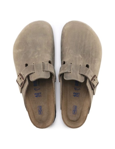 Birkenstock Women's BOSTON BS 1019484 TABACCO BROWN Clogs Narrow Width