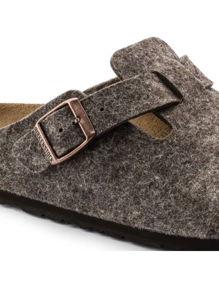 Birkenstock Men's BOSTON BS 0160581 COCOA Clogs Standard Width
