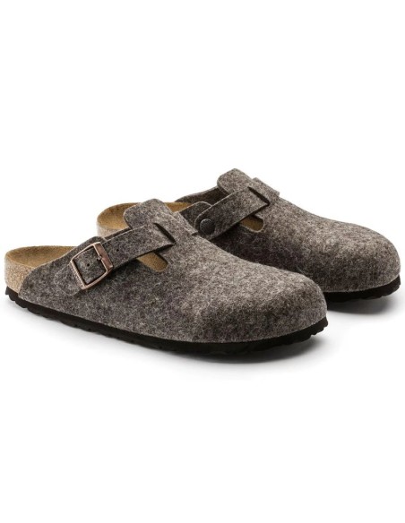 Birkenstock Men's BOSTON BS 0160581 COCOA Clogs Standard Width